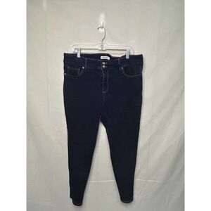 NINE WEST Women's Skinny Jeans Size 16, Dark Denim, Stretch